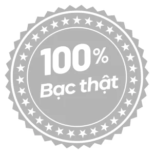 Cam kết trang sức bạc thật 100%