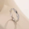 Nhẫn bạc nữ đơn giản S925