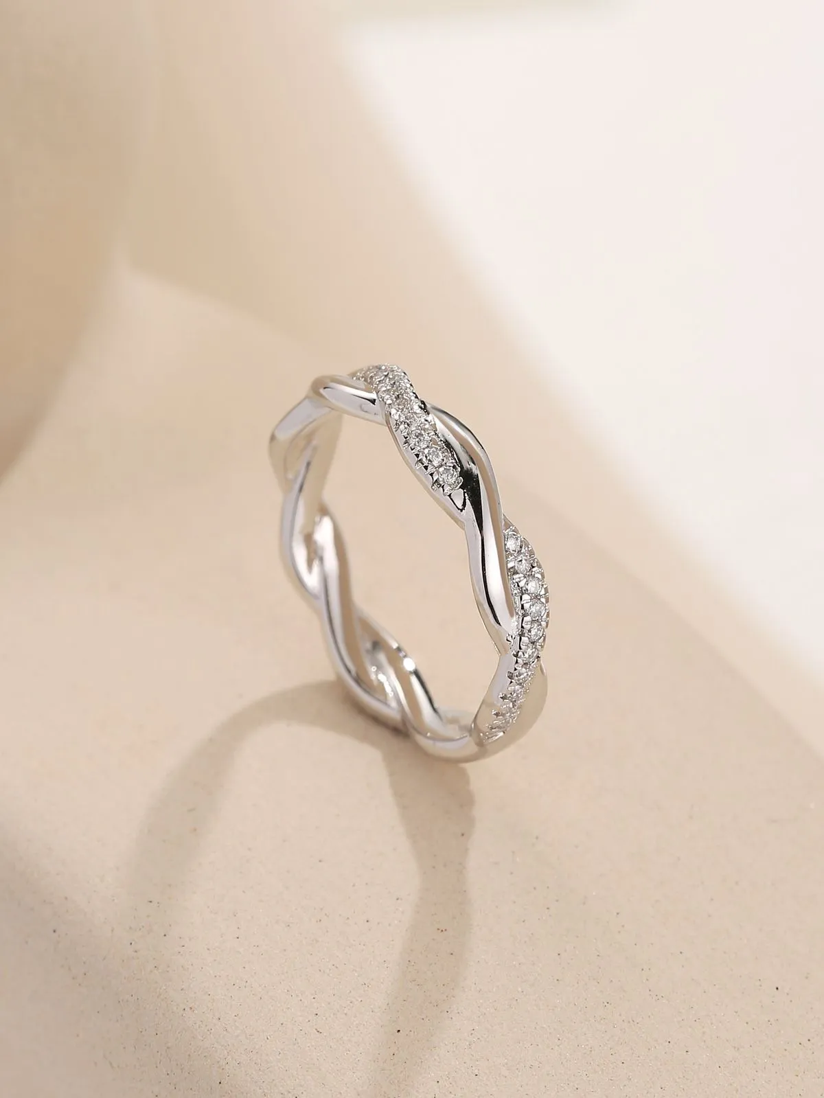Nhẫn bạc nữ đơn giản S925