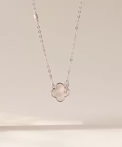 Dây chuyền cỏ bốn lá bạc S925