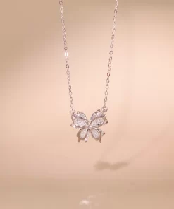 Dây chuyền mảnh mặt bướm