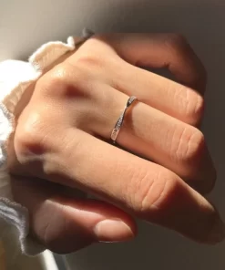 Nhẫn bạc trơn 2