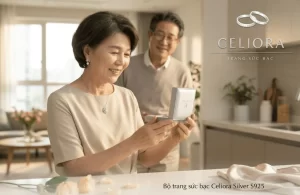 Trang sức bạc tặng mẹ